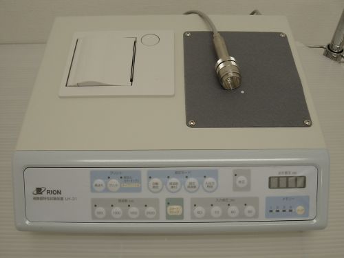補聴器検査機器の写真